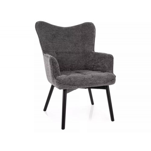 Krēsls CARMEN RAVEN pelēks Krēsls CARMEN RAVEN pelēks